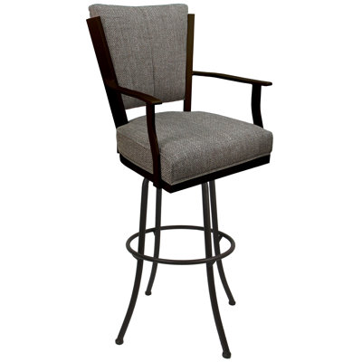 Très grand tabouret pivotant en métal Varges