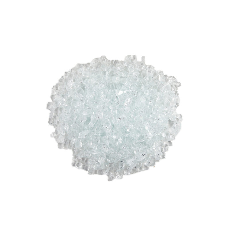 Verre de foyer d'extérieur 10 lb Aledra Cyrus, Transparent