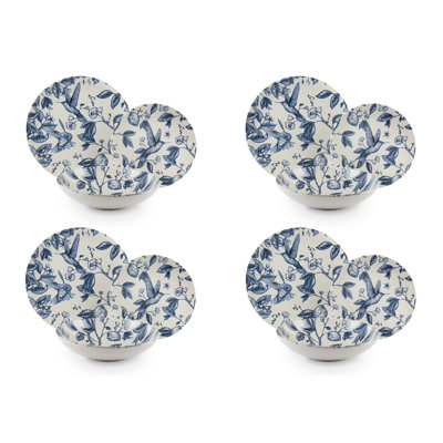 Colibri Ceramic Dinnerware Set 12 Piece - Service for 4