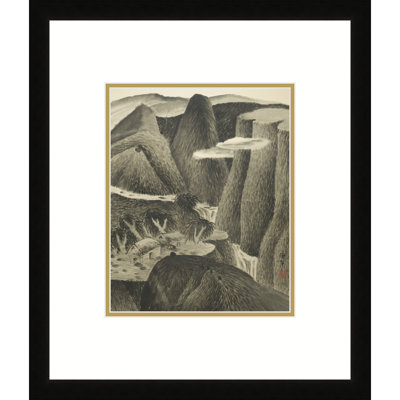 Mountain Village 1 by Chen Xiaoping - Single Picture Frame Print