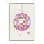 Giclée sur bois pastel disco pastel encadrée par Nataly White-107873432-111706583