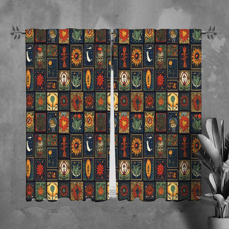Paire de rideaux obscurcissant en polyester Marieli, L 40 po x L 61 po