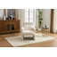 Fauteuil d'appoint moderne et moderne, fauteuil en tissu Boucle-1974118112