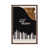 Classic Brown Wood Floater Framed