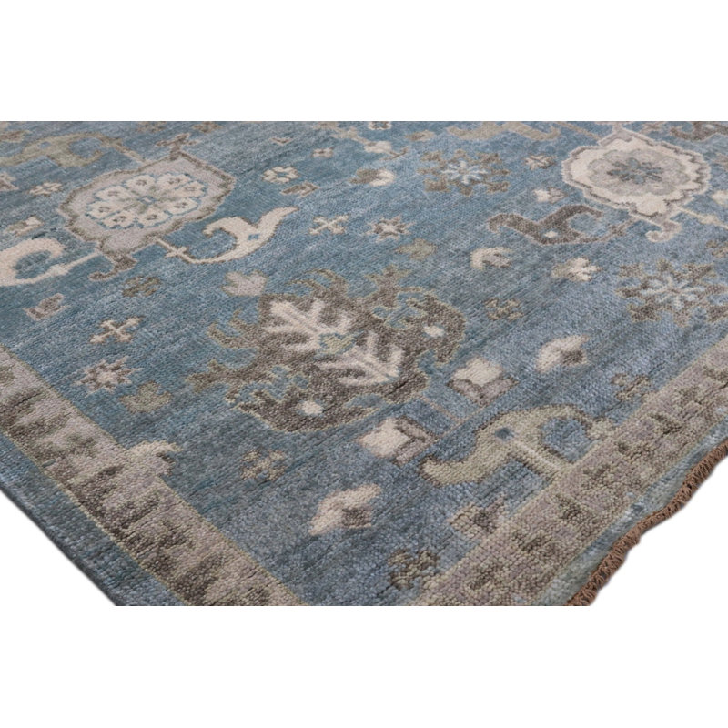Tapis rectangulaire unique de 8 pi 11 po x 11 pi 10 po
