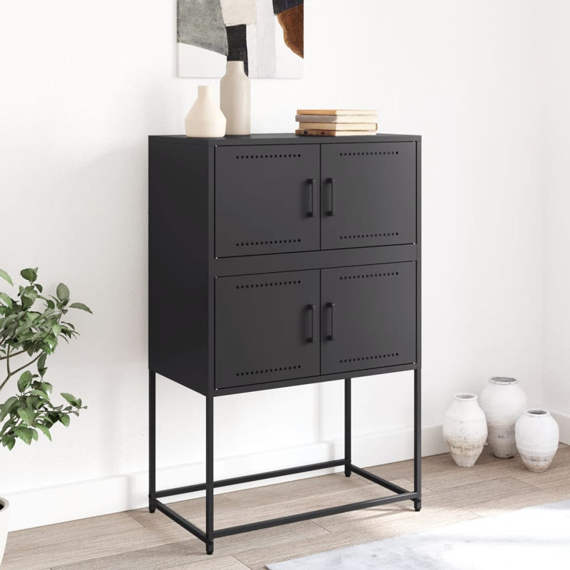 Buffet vidaXL, Noir