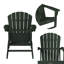 Chaise Adirondack pliante en PEHD pour l'extérieur-589978312