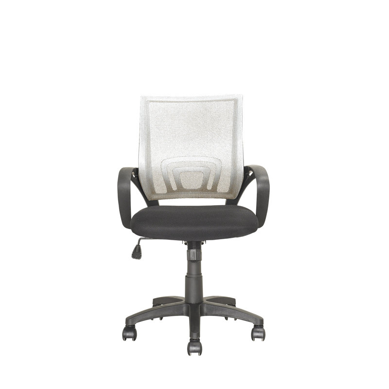 Chaise de travail en maille Hoehne, Blanc