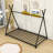 Twin Size Metal Platform Bed with Triangle Structure-1975123140
