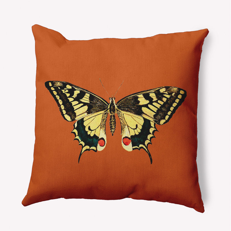  Housse et insert de coussin décoratif en polyester, 16 po x 16 po, Orange