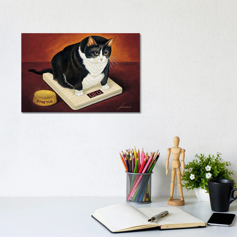 Stretch Kelley by Lowell Herrero - Wrapped Canvas Painting, 20.32 cm H x 30.48 cm W