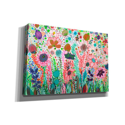 Winston Porter 'Garden Party2 by Noemi Ibarz, Canvas Wall Art