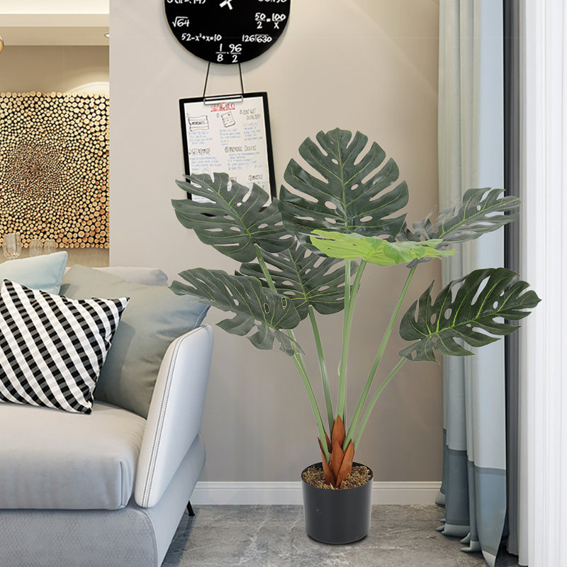 85cm Faux Foliage Plant in Pot Liner
