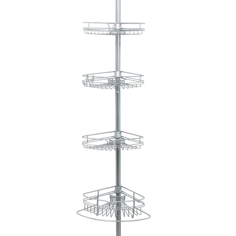 Serviteur de douche Stickley, Chrome satiné
