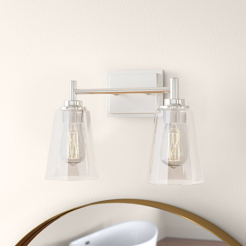 Ledet 2 - Light Dimmable Vanity Light, Satin Platinum