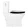 Carraway 1.28 GPF Two Piece Elongated Toilet
