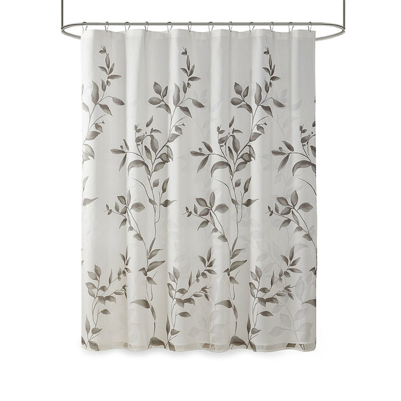 Rideau de douche Burnout, Gris