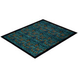 Arts & Crafts One-of-a-Kind 8' 1" X 9' 10" Hand Knotted Area Rug