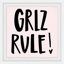 'Girlz Rule' Framed Print