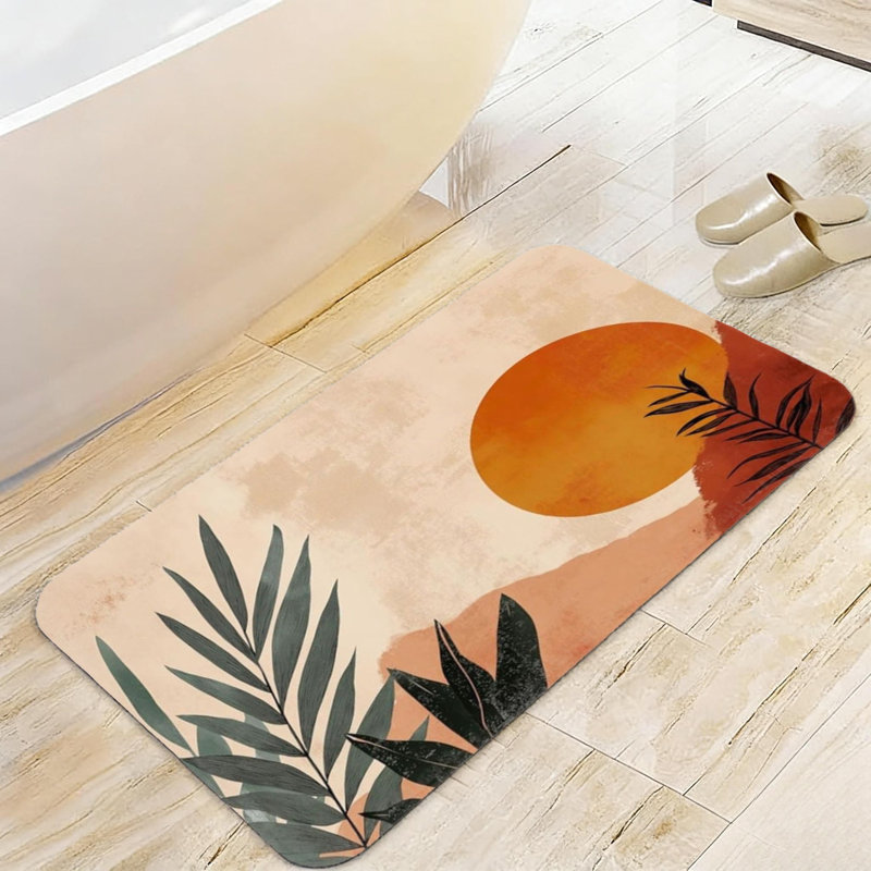 Tapis pour salle de bain Boho