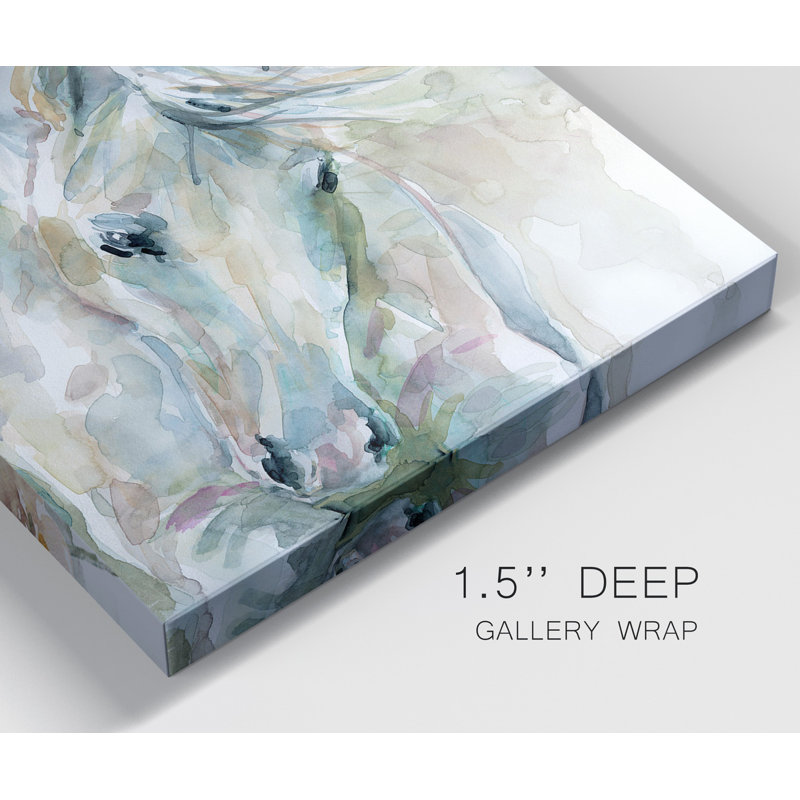 «Exuberant Spirit», ensemble de 2 reproductions d'art sur toile tendue, H 40 po x l 80 po x P 1 po