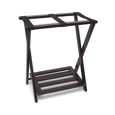 Folding Wood Luggage Rack