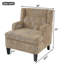 Chaise d'appoint rembourrée et rembourrée-1565521245
