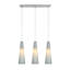 3 - Light Satin Nickel Kitchen Island Pendant