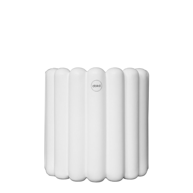 Vase de table en céramique Adale, H 7,48 po x l 7,48 po x P 7,48 po