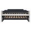 Lit de jour simple tapissier avec lit gigogne et trois tiroirs-305508886