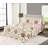Alisabeth 56 Thread Count Floral 100% Cotton Brushed Sheet Set-1823088618-1823088619