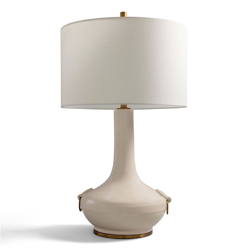 Lotus Lamp, Cream