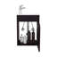 Lavabo pour salle de bain Hudson, noir-1318106770
