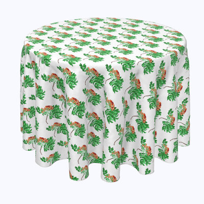 Omalley Floral Round Tablecloth
