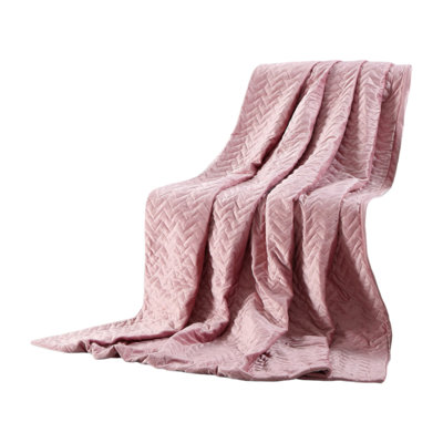 Couverture matelassée matelassée HomeRoots