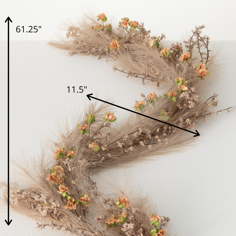 61.25'' in. Faux Mixed Assortment Garland