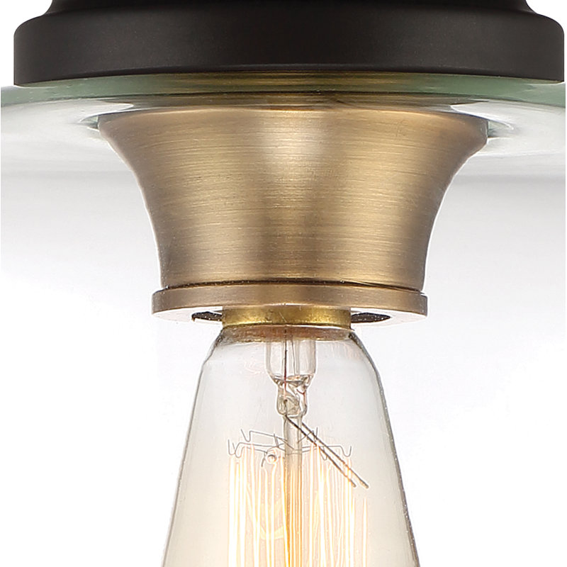 Plafonnier encastré 9 lumières Piedmont, Bronze rétro