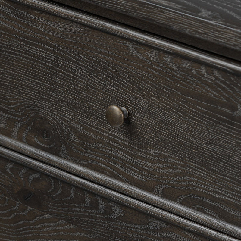 Bari Sideboard, Smoked Black Resawn Oak