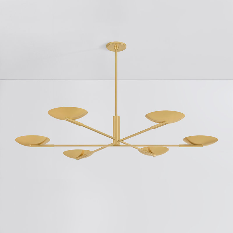 Lustre Johnson en laiton vieilli