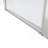 1 3/8" Adjustment,Universal Pivot Shower Door, With 1/4" Tempered Glass