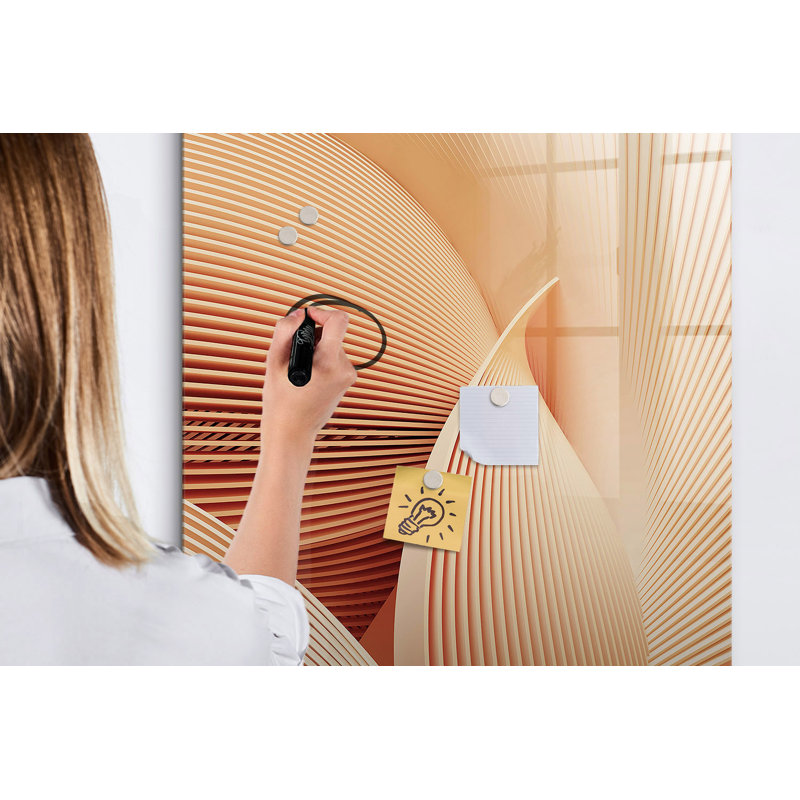 Magnetic Glass Dry Erase Board