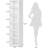 70.9-Inch Tall Narrow Corner Bookcase, 6-Tier Cube Display Shelf For Small Spaces, White Storage Organizer With Durable Construction