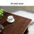 Load-bearing and durable coffee table