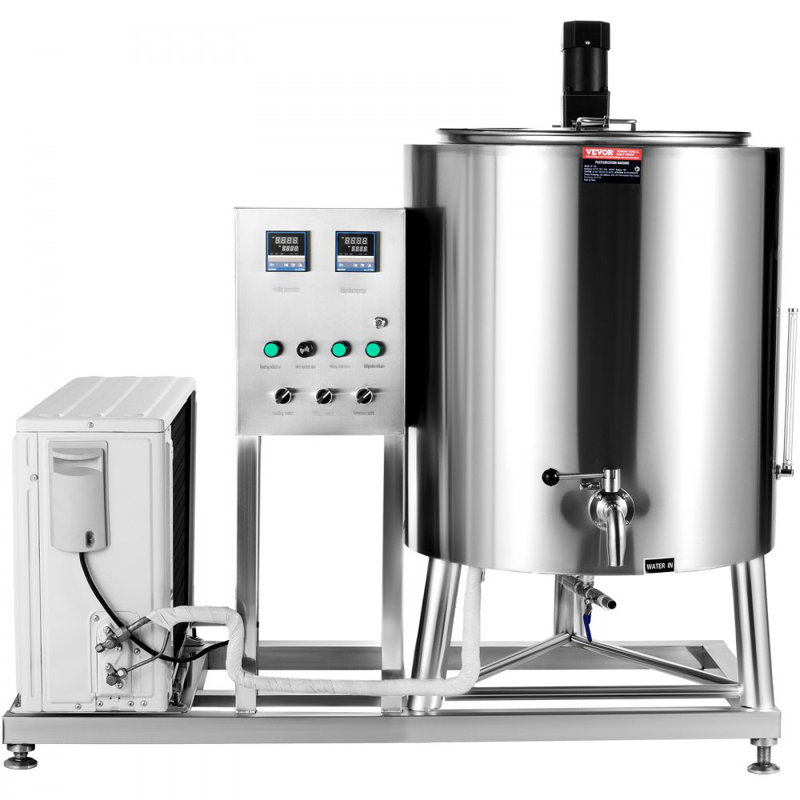 Commercial Milk Pasteurization Machine 150L Pasteurizer for Milk Sterilization