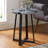 Paramus 22'' Tall Cross Legs End Table-1998451059
