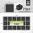 CAP Interlocking Exercise Foam Mats, 72 SQ.FT Diamond, TATAMI, T-Pattern 1/2-Inch Thickness Tiles-98498760