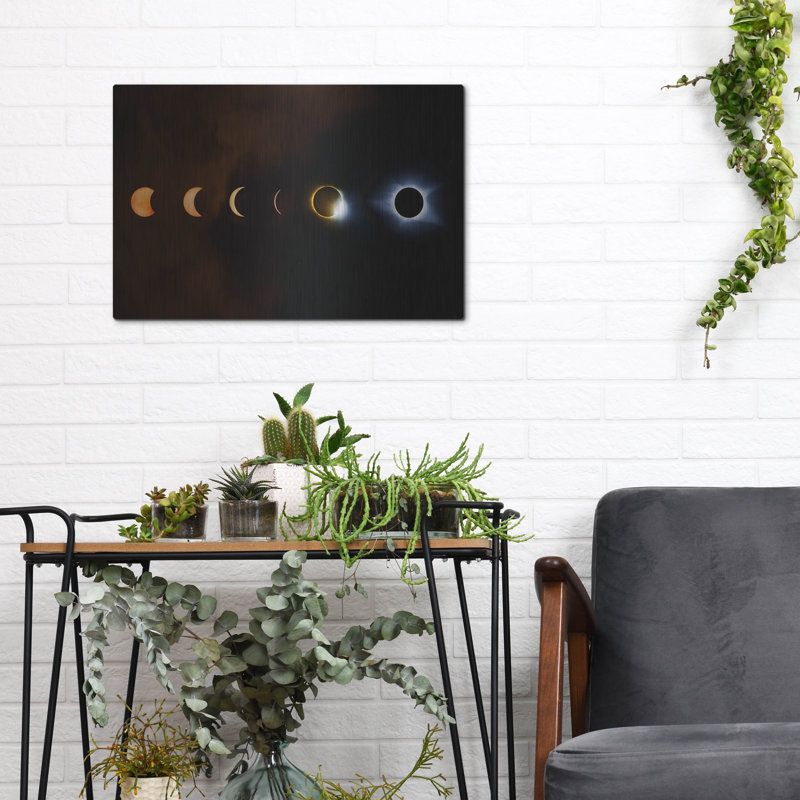 Great American Eclipse' by Jonathan Ross, Metal Wall Art, 12" H x 16" W