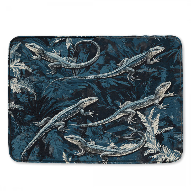 Tapis de bain Lizards, L 34 po x L 21 po