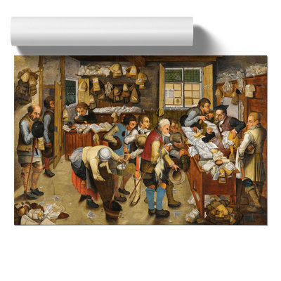 The Country Brawl by Pieter Bruegel The Elder - Frameless Print