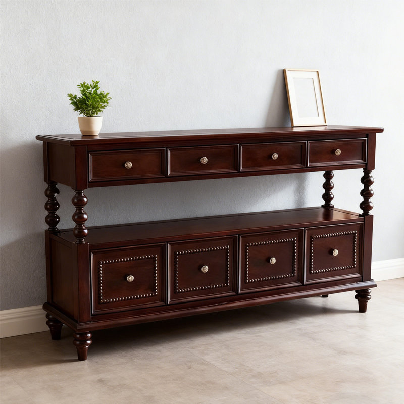 Buffet décoratif Retro, H 35,04 po x l 59,06 po x P 15,75 po